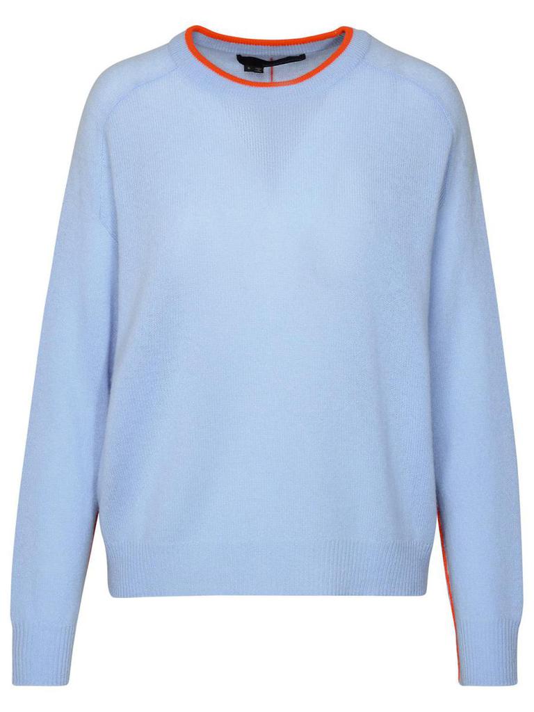 360 Cashmere 360 Cashmere 'Claude' Light Blue Cashmere Sweater