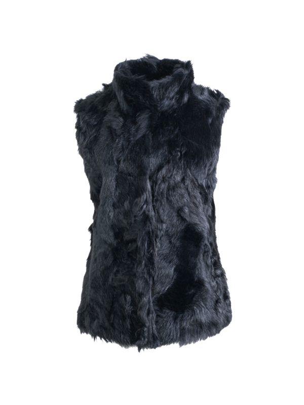WOLFIE FURS Made For Generations Merino Shearling Zip-Front