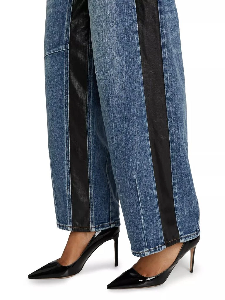 Alice + Olivia Parker Denim Wide-Leg Crop Jeans 6