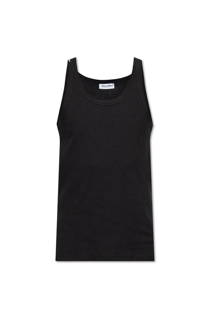 Dolce & Gabbana Dolce & Gabbana Sleeveless Ribbed Tank Top 1