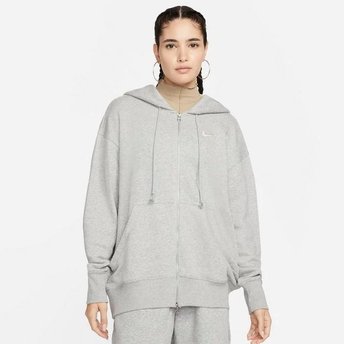 NIKE Women's Nike Sportswear Phoenix Fleece Oversized Full-Zip Hoodie 1