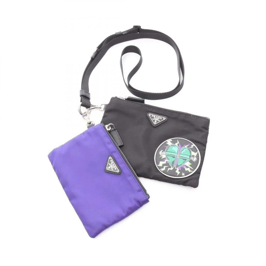 Prada blue Nylon Pouch (Pre-Owned)