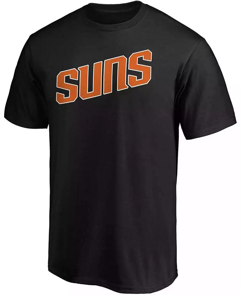 Fanatics Men's Big and Tall Black Phoenix Suns Alternate Wordmark T-shirt 2