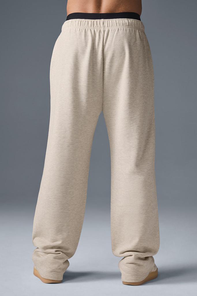 Alo Accolade Straight Leg Sweatpant - Oatmeal Heather