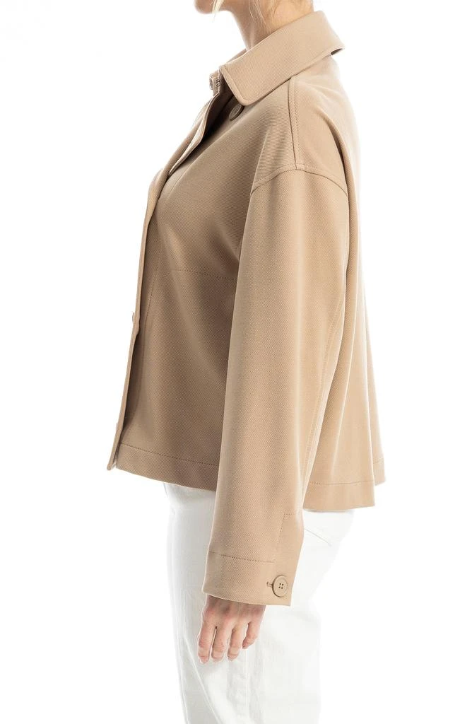 Max Studio Double Breasted Knit Twill Jacket 4