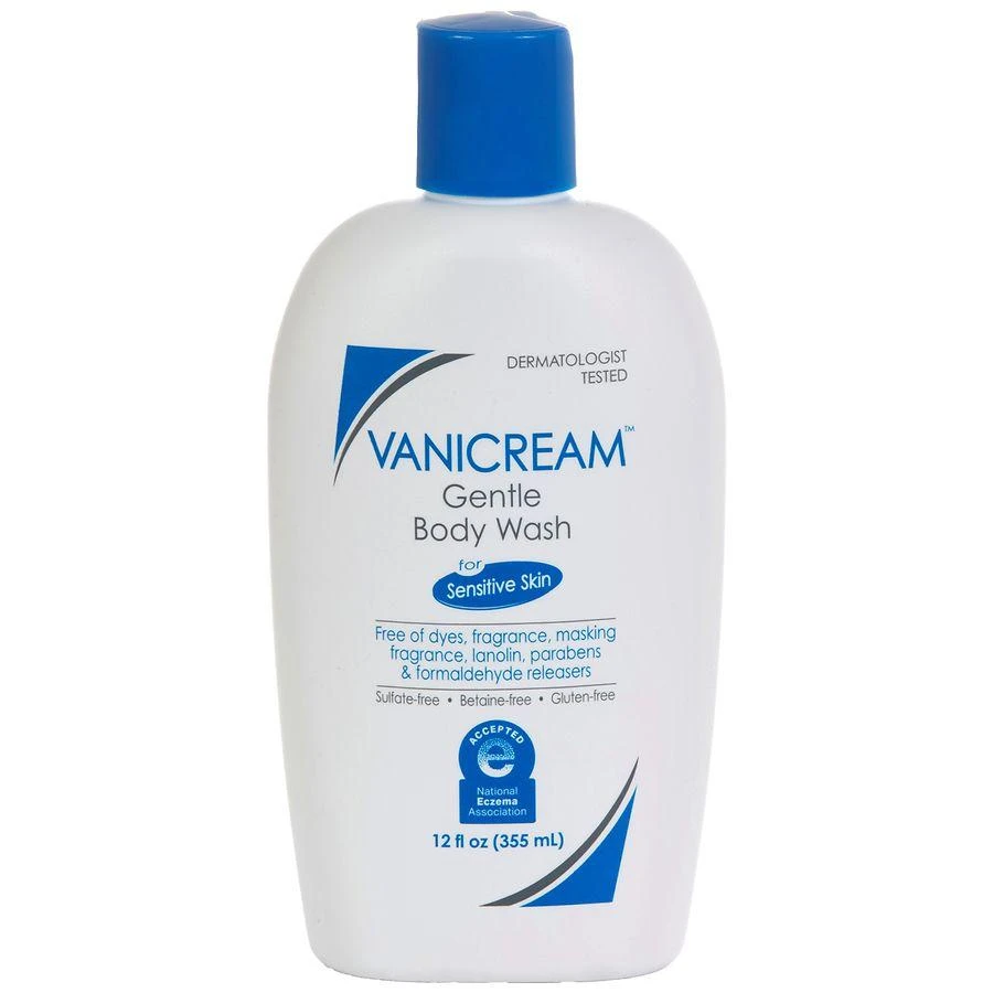 Vanicream Gentle Body Wash for Sensitive Skin Fragrance-Free 1