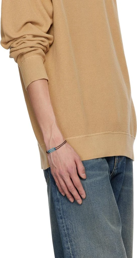 Le Gramme Black Lacquered Cord 'Le 2.5g' Bracelet 3