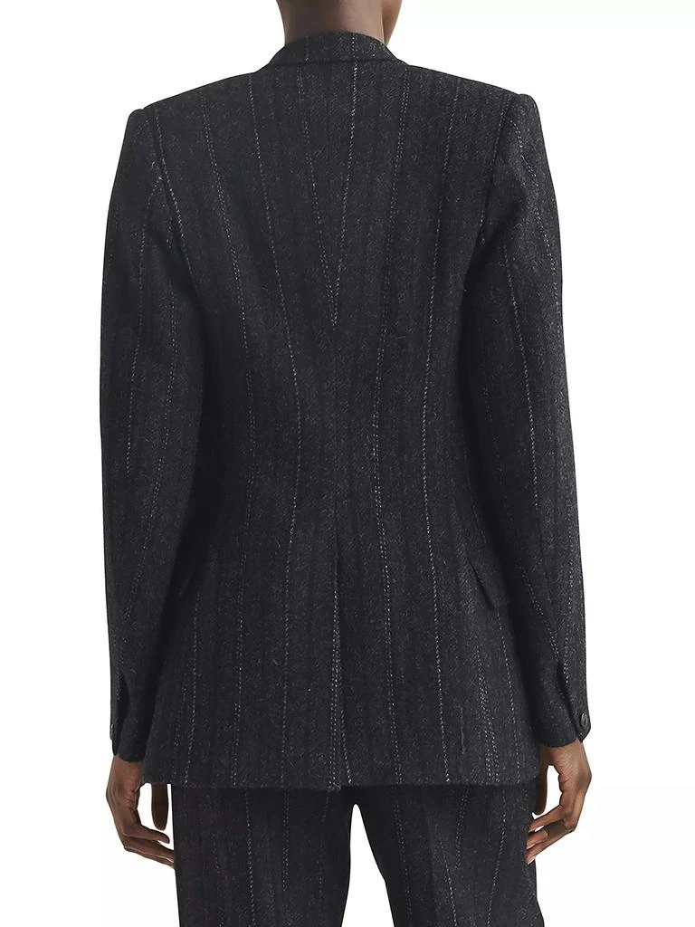 rag & bone Laurence Striped Wool Single-Breasted Blazer 5