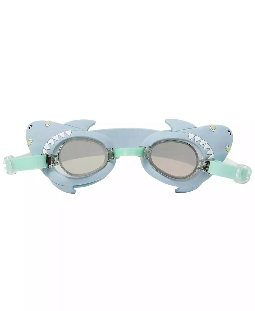 Sunnylife Mini Swim Goggles: Salty The Shark - Aqua 1