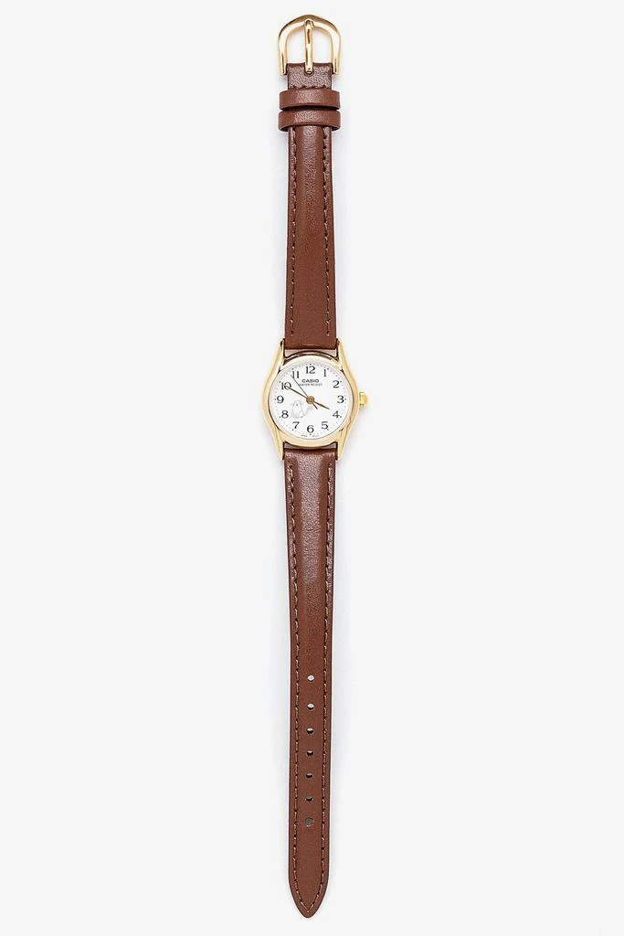 Los Angeles Apparel WCHAMEOW - Casio Women's Cat Leather Watch 2