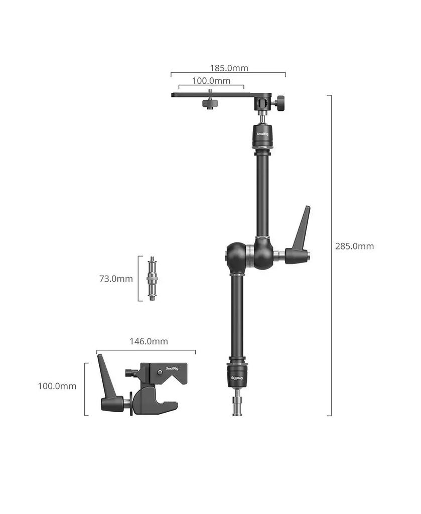 SmallRig Super Clamp with Magic Arm Kit