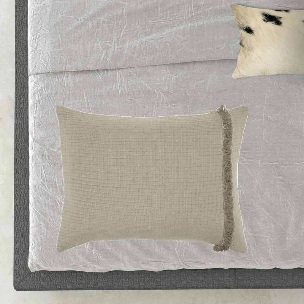 Hivvago Natural Checkered Queen Quilt 2