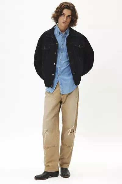 Urban Renewal ReMADE By UO Overdyed Denim Jacket 3