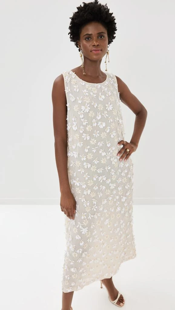 La Vie Style House Sheer Daisy Maxi Dress 5