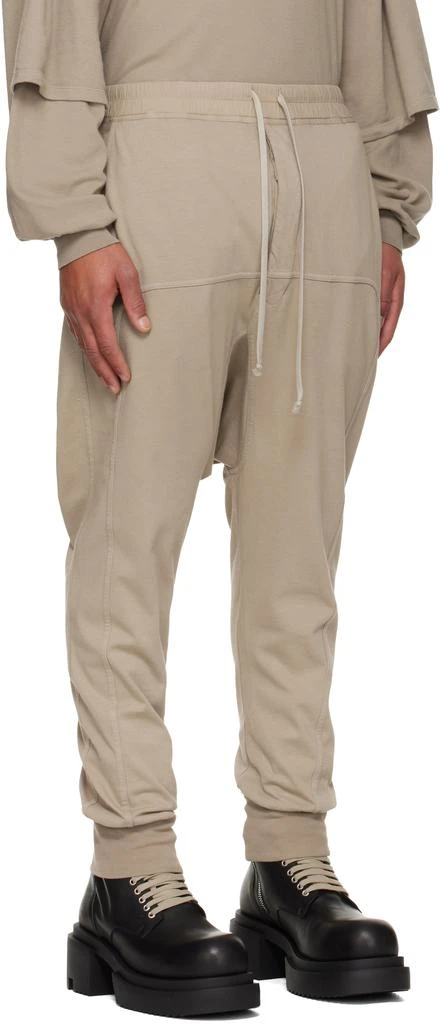 Rick Owens Taupe Concordians Drawstring Sweatpants 2