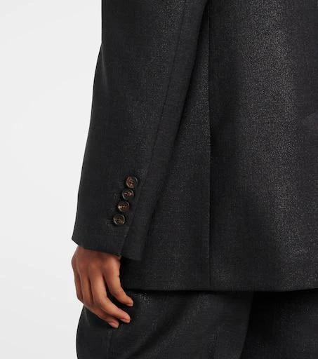 Brunello Cucinelli Wool-blend blazer 5