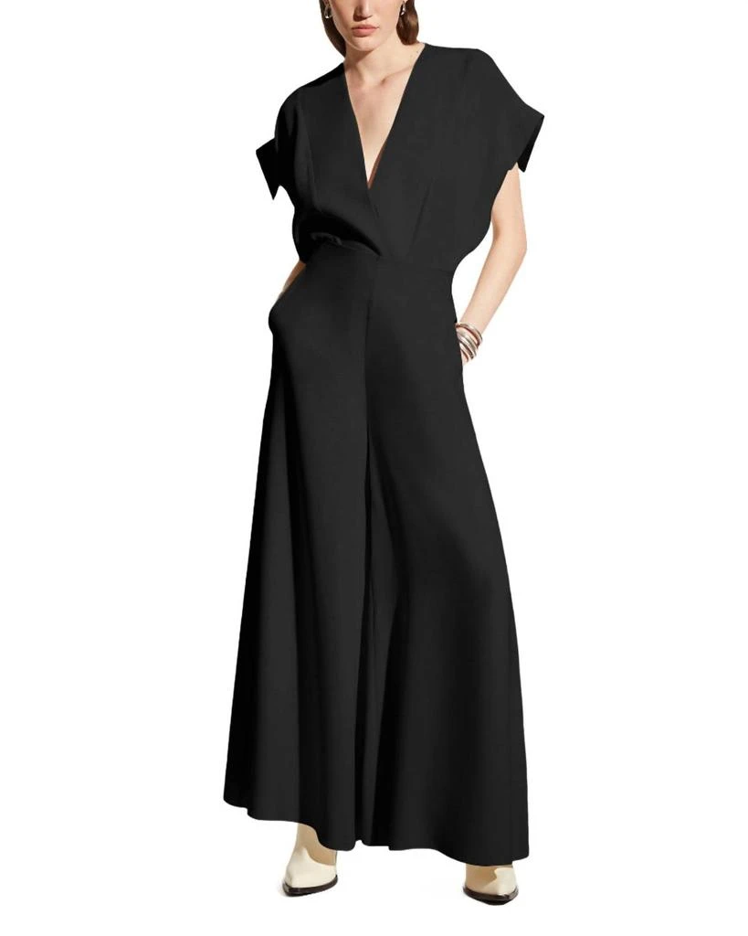 Sandro Sandro - Eloise Silk Free-flowing Palazzo Style Pant