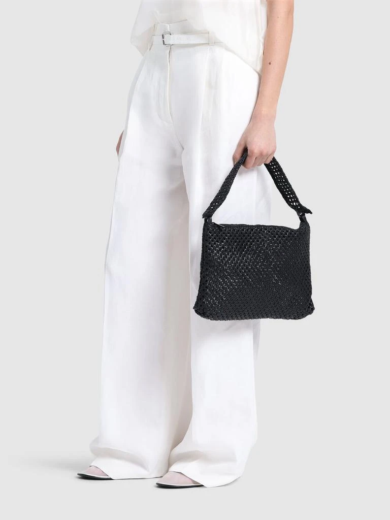 ST.AGNI Macramé Woven Leather Shoulder Bag 1