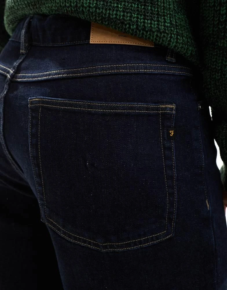 Farah Farah Norwood loose jeans in denim rinse 3