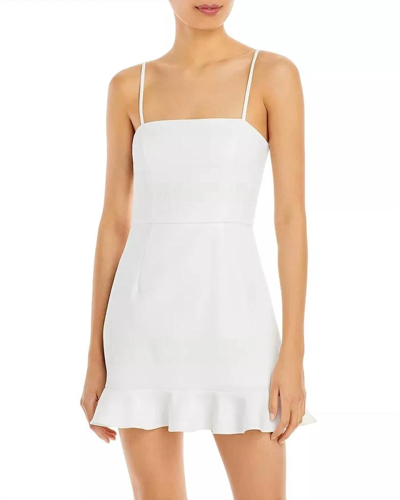Baldwin Baldwin - Whisper Frill Hem Dress 1