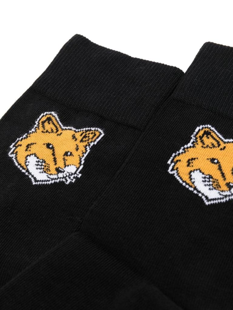 Maison Kitsune FOX HEAD SOCKS
