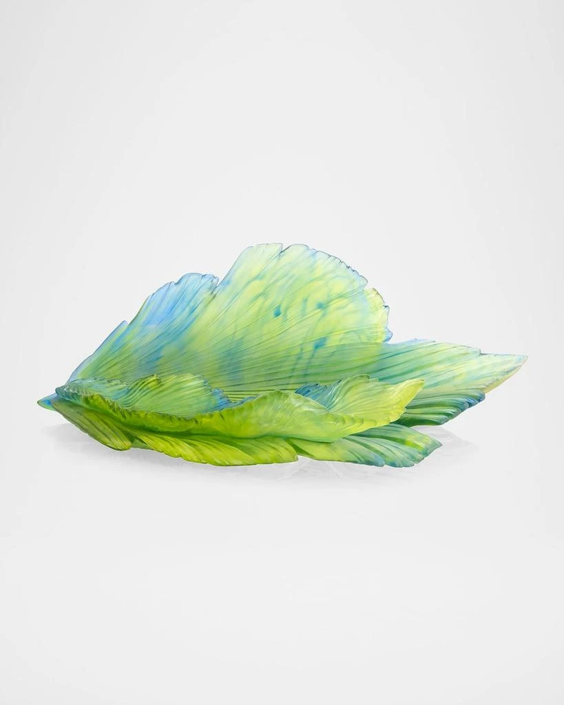 Daum Fleur de Paon Exotique Medium Bowl 1