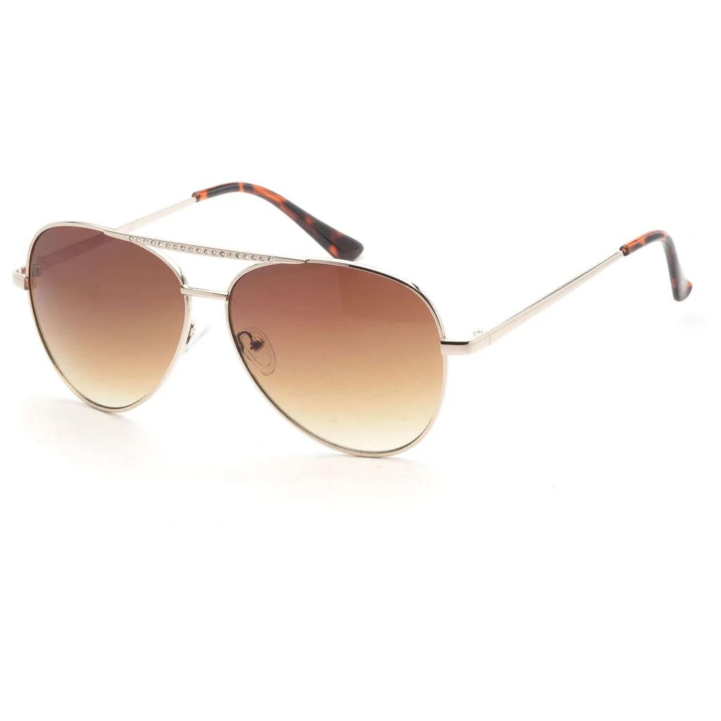 GUESS Guess Women's Gold Aviator Sunglasses 1