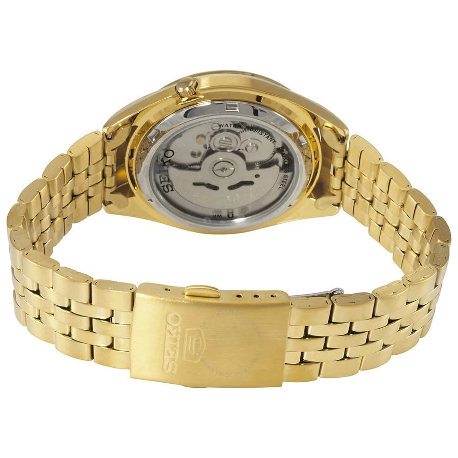 Seiko 5 Automatic Gold Dial Men's Watch SNKL38 3
