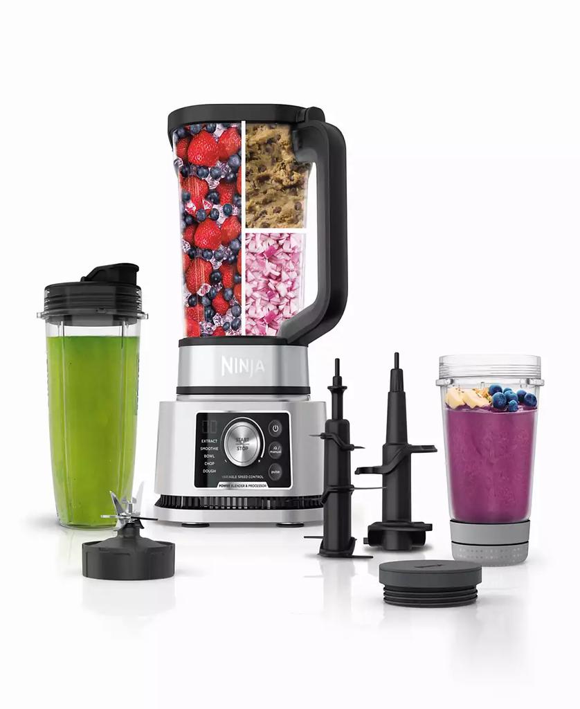 Ninja Foodi® Power Blender & Processor System with Smoothie Bowl Maker and Nutrient Extractor* + 4in1 Blender 1400WP