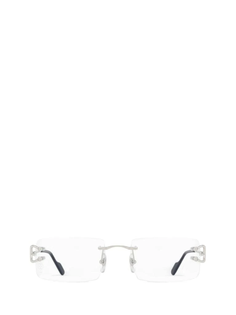 Cartier Cartier Rectangle Frame Glasses 1