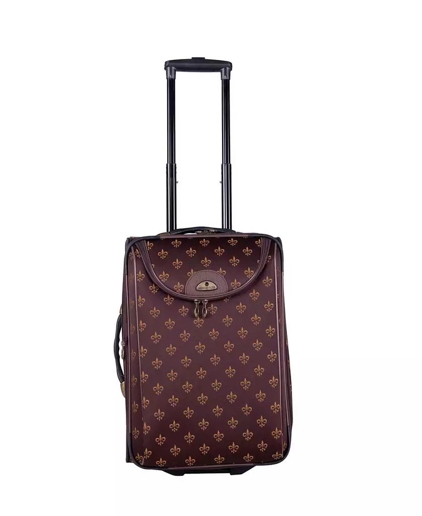 American Flyer Fleur De Lis 4 Piece Luggage Set 12