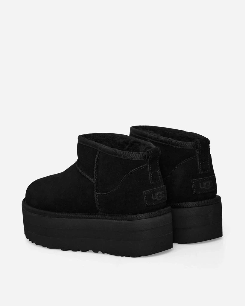 UGG Women's Classic Ultra Mini Platform Boots Black 5