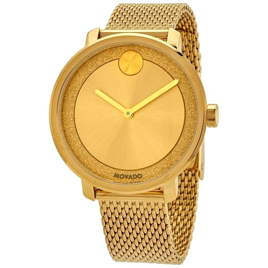 Movado Bold Gold-tone Metallic Dial Ladies Watch 3600580 1