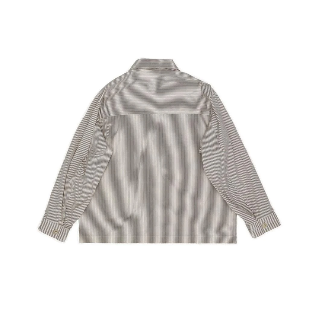 Lemaire Lemaire Long Sleeved Striped Buttoned Shirt 2