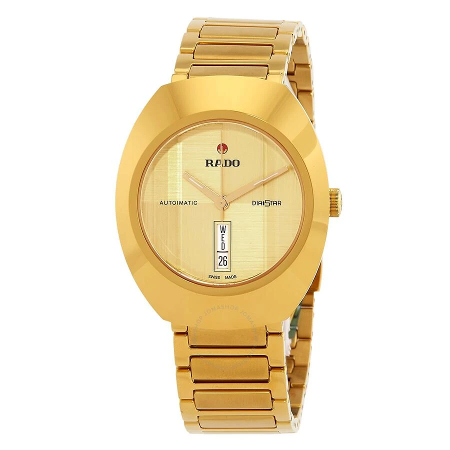 Rado Diastar Original Automatic Champagne Dial Unisex Watch R12161253 1
