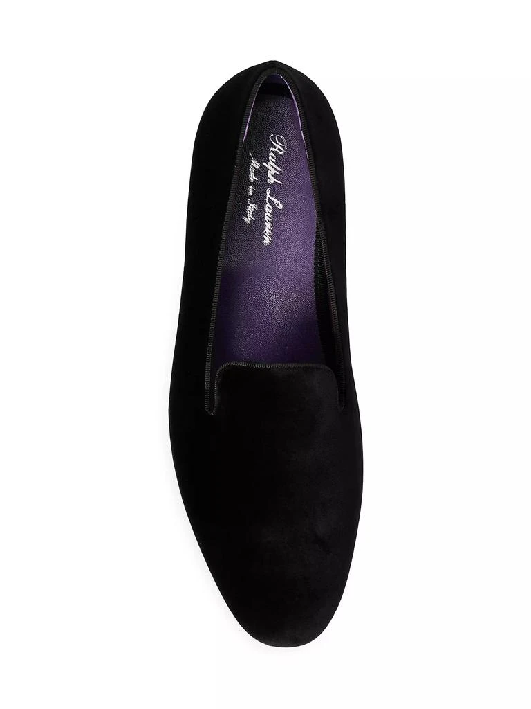 Ralph Lauren Alonzo Velvet Loafers 5