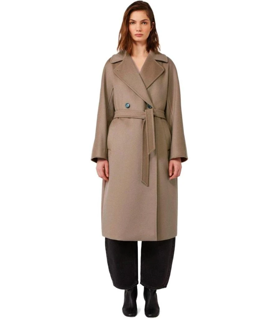 Weekend Max Mara Weekend Max Mara Resina Brown Belted Coat 3