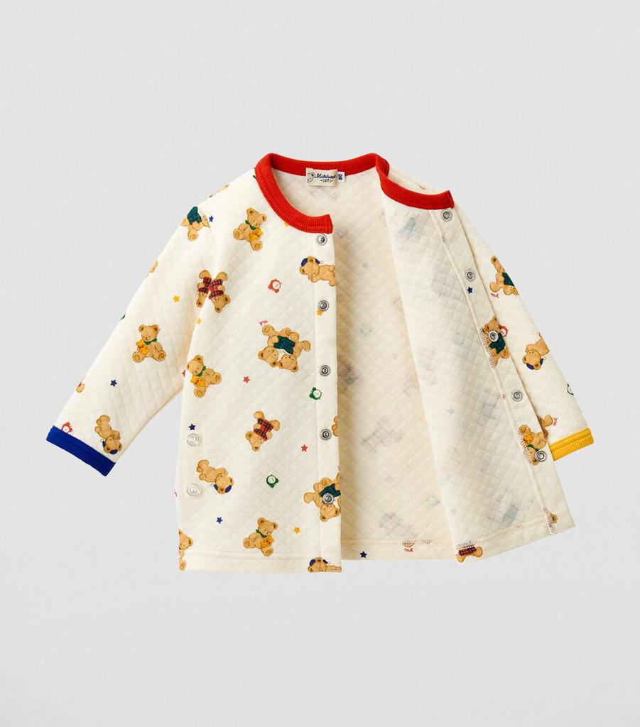Miki House Teddy Bear Pyjama Set (2-5 Years)