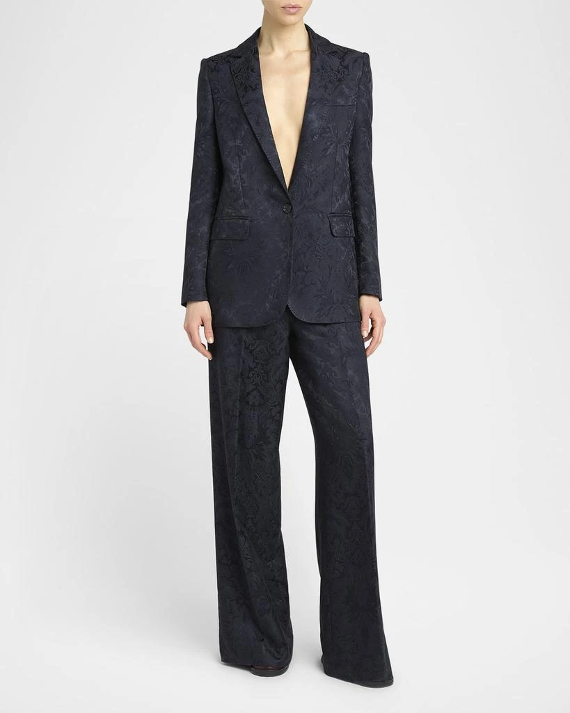 ETRO Single-Breasted Brocade Jacket 2