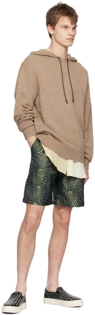 RTA Beige Oversized Hoodie 4