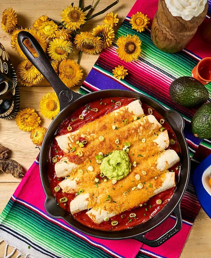 Victoria Cast Iron 12" Skillet with Helper Handle 6