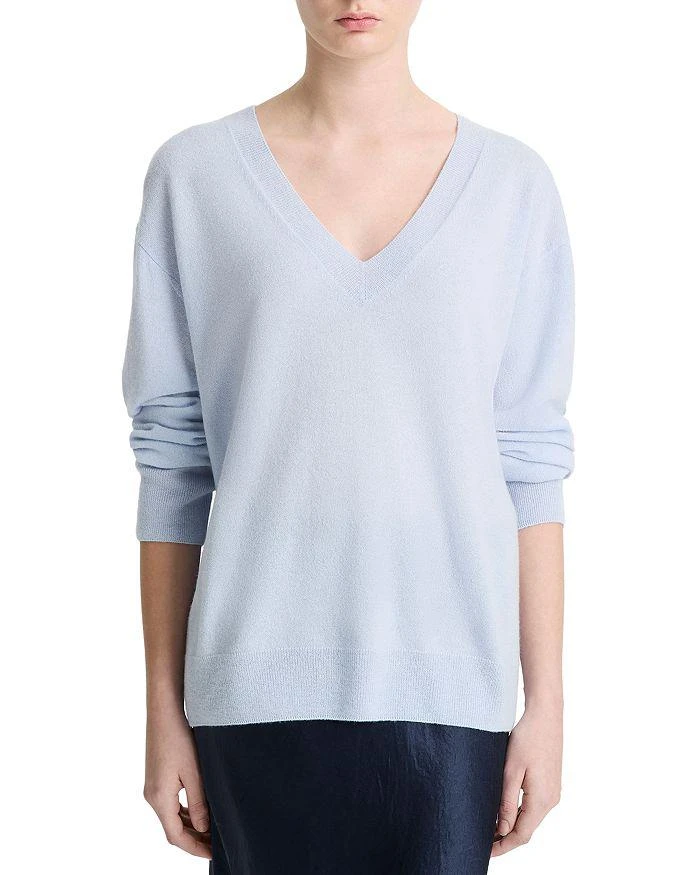 Vince Cashmere & Silk V Neck Sweater 1