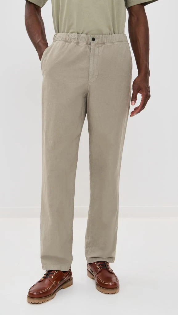 Norse Projects Ezra Relaxed Cotton Linen Trousers 6