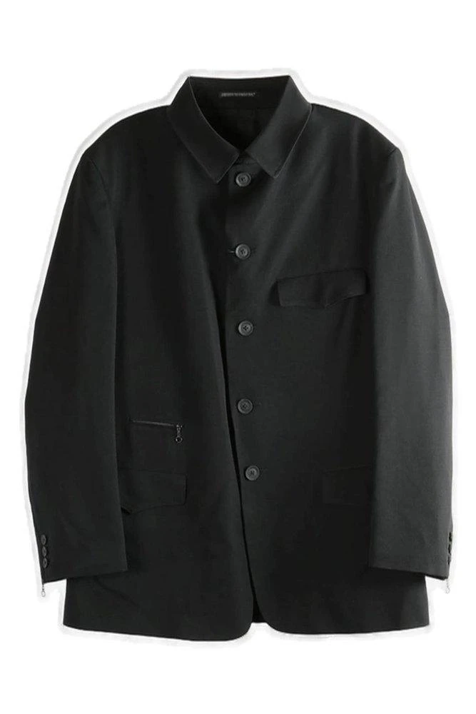 YOHJI YAMAMOTO Yohji Yamamoto Single-Breasted Tailored Blazer