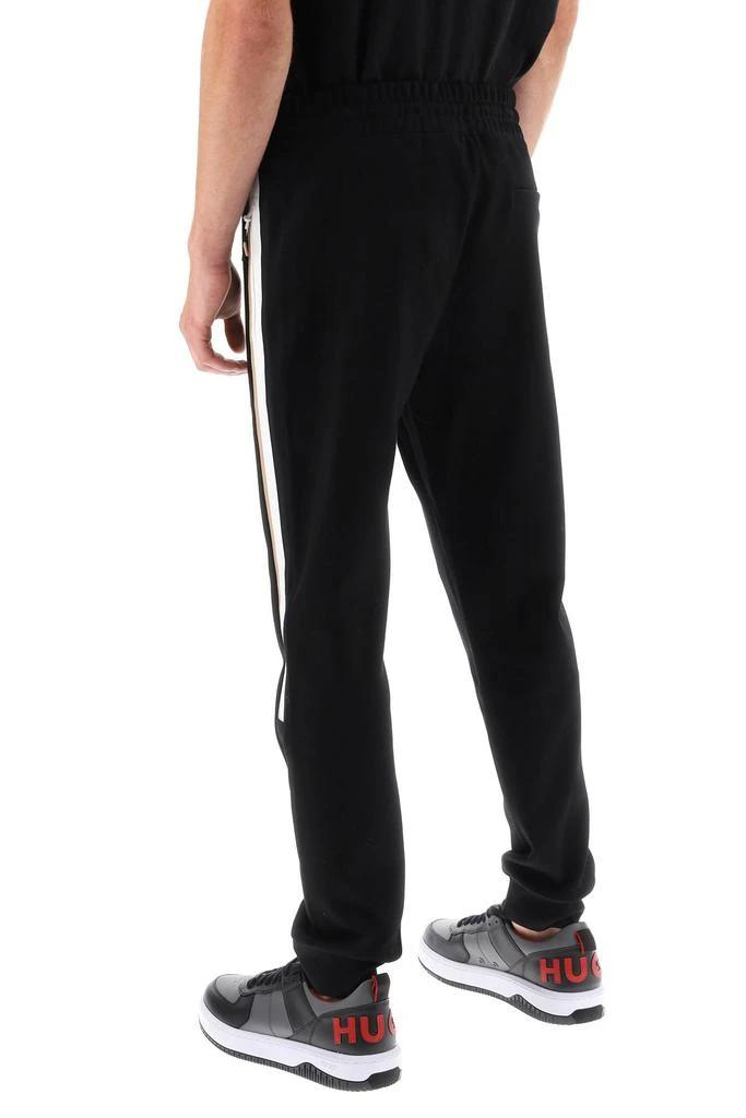 BOSS joggers with two-tone side bands 3