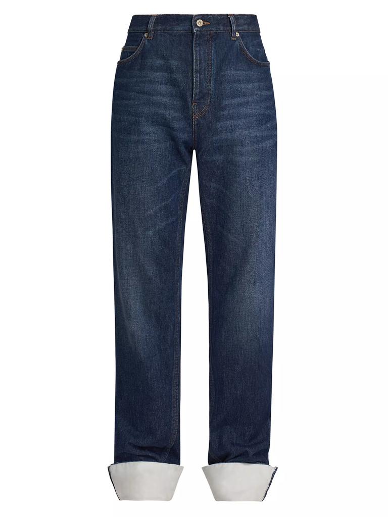 LOEWE Fisherman Turn-Up Jeans