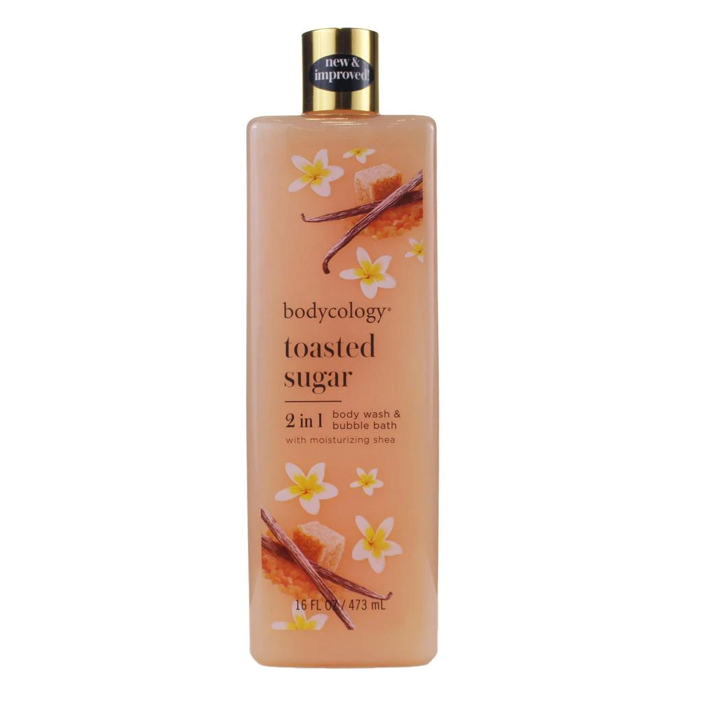 bodycology Toasted Sugar Body Wash for Women 16 oz / 473 ml 1