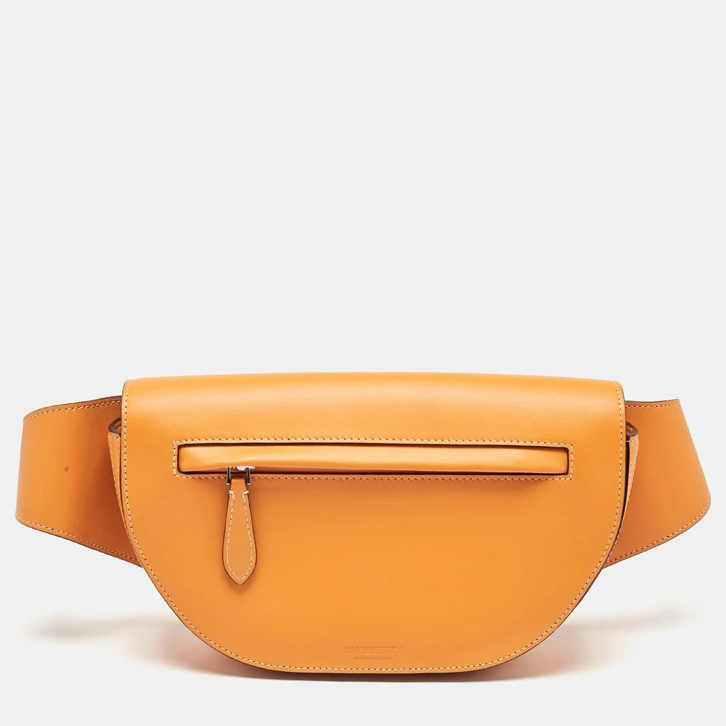 Burberry Orange Leather Small Olympia Bumbag 1