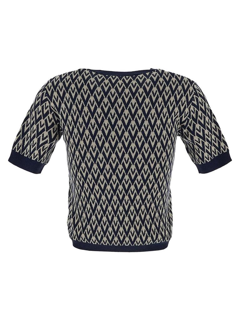 Valentino knitwear logo
