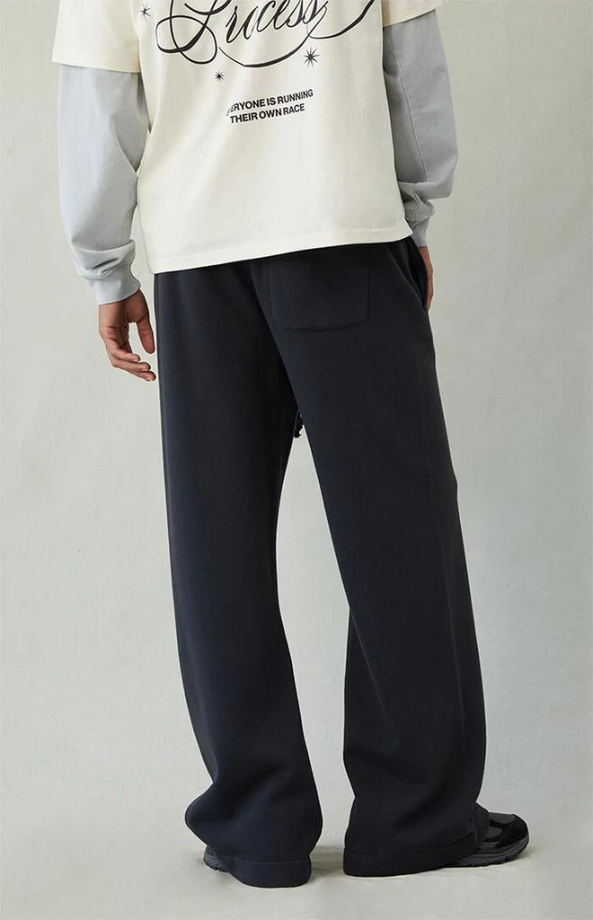 PacSun Black Wash Baggy Sweatpants 4